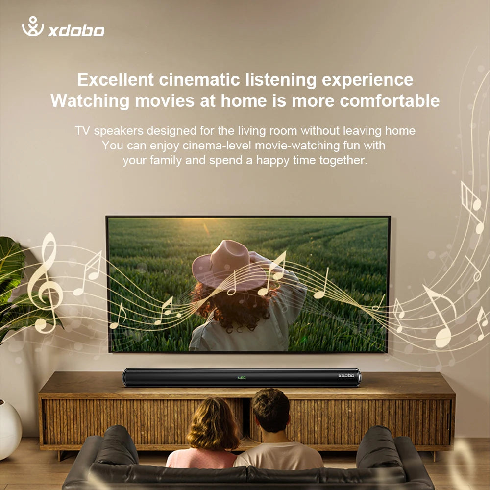 Xdobo Home 1978 II High Power 80W Powered Stereo Soundbar with Extra Bass for Home Theatre & Outdoor Party Use