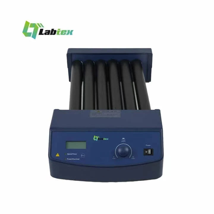 LABTEX MX-T6-ProE Digital LCD Tube Roller Adjustable Speed 10-70 Rpm Blood Mixing Roller Mixer for Lab Research Eco-friendly