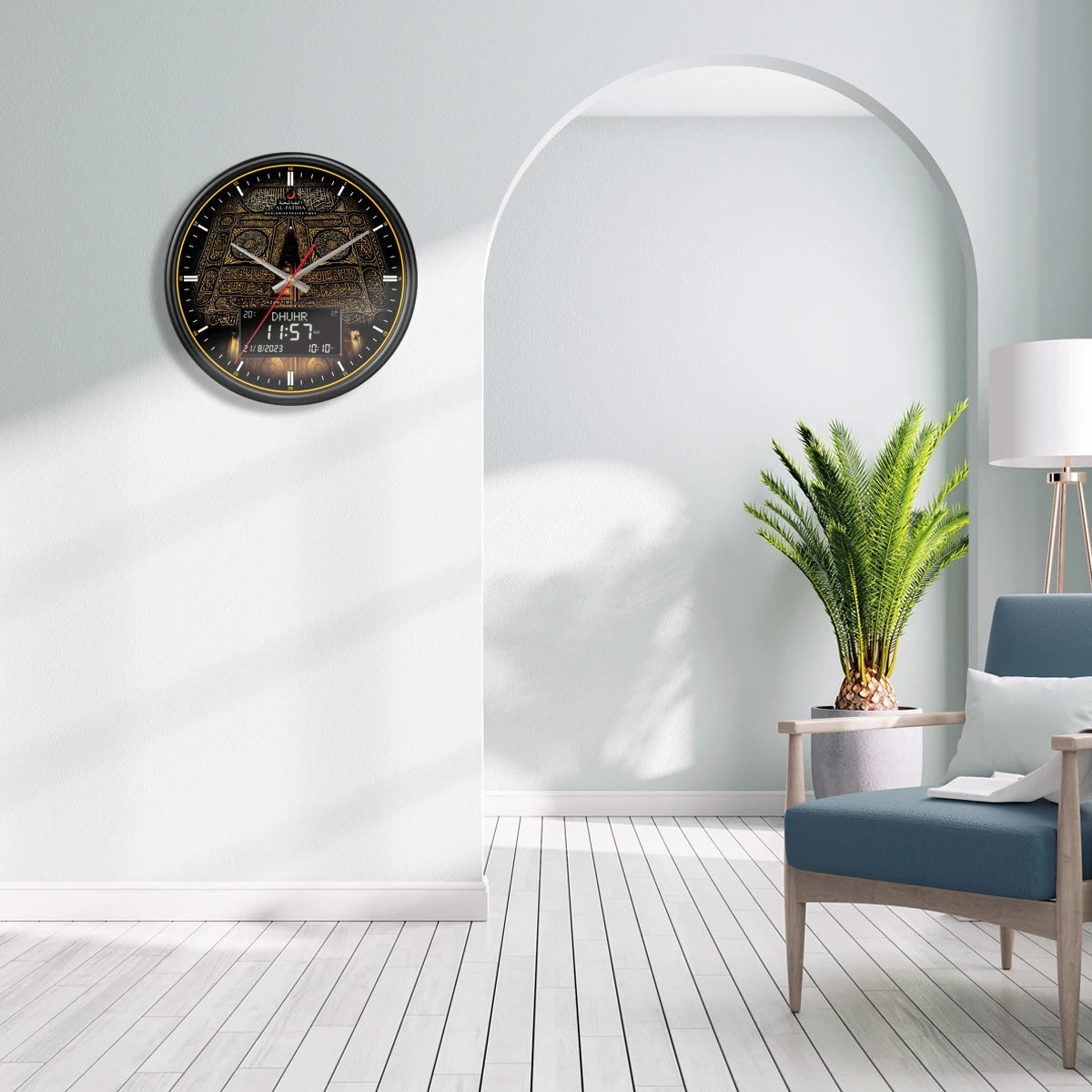 Digital Time Clock Mosque Prayer Wall Desktop Big Azan Ramadan Gifts Azan Clock