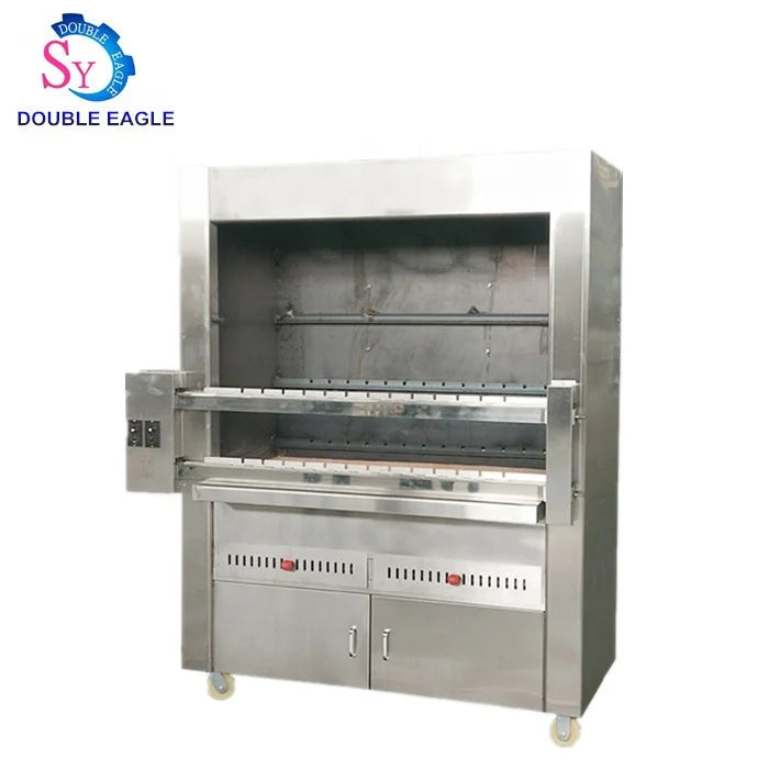 Large Charcoal Middle East Doner Kebab Equipment/Brazilian Electrical Heating Shawarma Grill Machine/Gas Brazil Barbecue Oven
