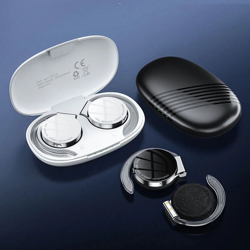 Quiet comfort Sporty Tws Earbuds Hanging-ear Earphone Waterproof Wireless Noise Cancelling Headphones for Big Ears