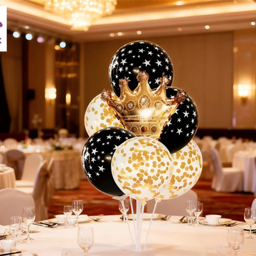 12 Sets of Balloon Stands for Table Float Without Helium Tank Balloon Decorations for Birthday Party Wedding Festival Xmas