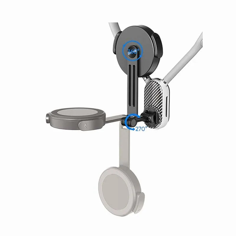 Hot Selling Smartphone Magnetic Neck Holder Mount Silicone Material Customizable Colors for Any Device