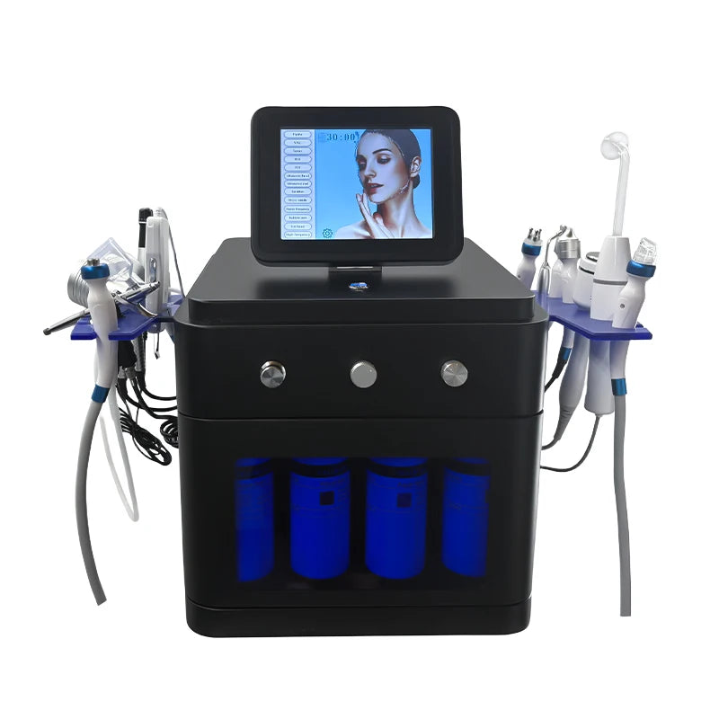 14-in-1 Hydro Facial Machine Professional Deep Cleansing Blackhead Remover & Pore Minimizer for Salon/Home