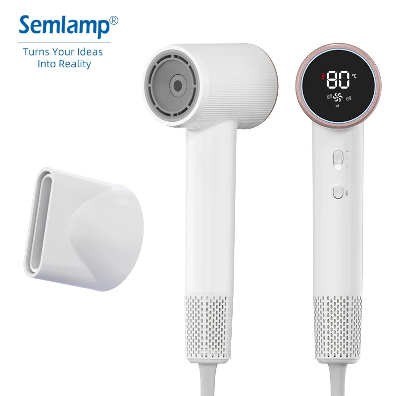 Auto-Adjusting Hair Dryer - Smart Distance Sensor for Salon Results, Ultra-Fast BLDC Motor & Ionic Care | Professional Power