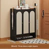 Modern Tall Standing Shoe Rack for Dormitories Apartments Space-Saving Multi-Layer Shoe Cabinet Dustproof Feature for Entryway