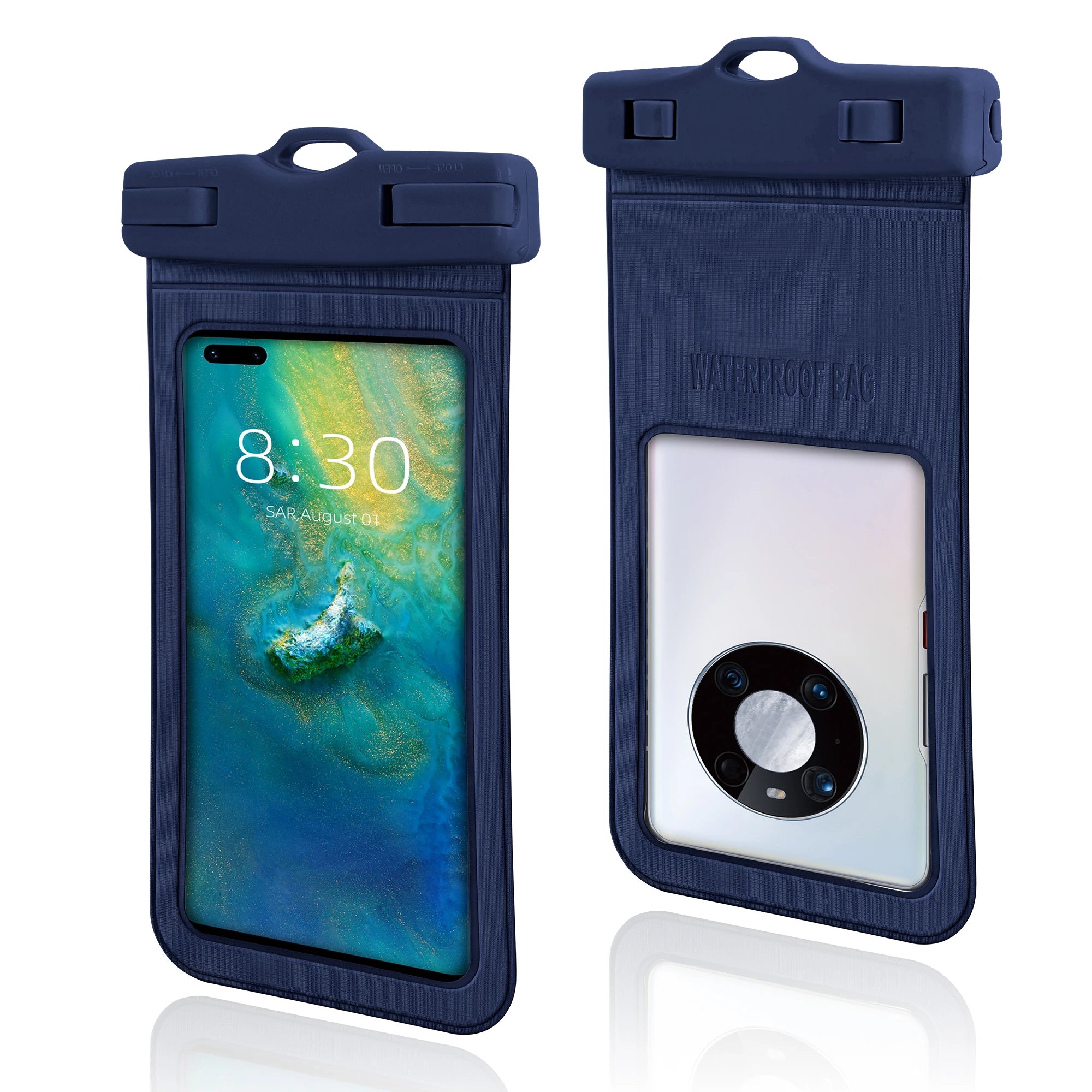 Waterproof Cellphone Case for Diving | Large Handphone Pouch for All Mobile Devices