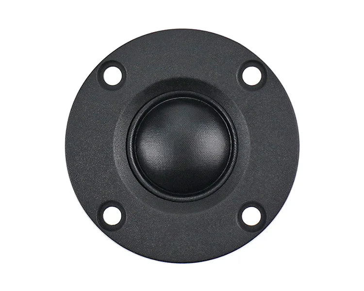 1 Inch Tweeter Speaker 6 ohm 30W Hifi Soft Dome Silk Film Treble Loudspeaker Neodymium Toothed aluminum heat sink 2pcs