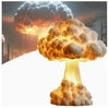 2025 Unique Design Table Lamp Modern LED Mushroom Cloud Bedroom Table Lamp New Design Atomic Bomb Explosion Cloud Night Light