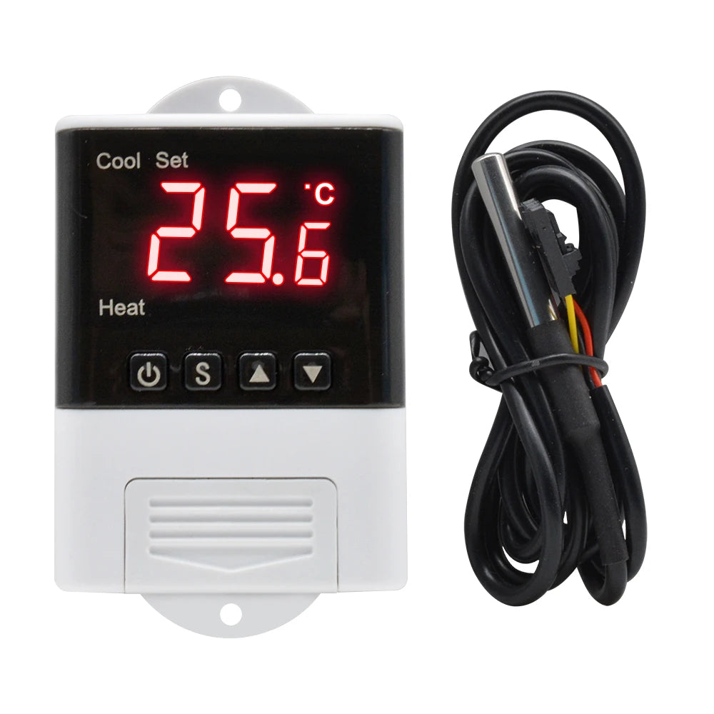 Wifi Thermostat Humidistat 12V 110V 220V Digital Temperature Humidity Controller Regulator Auto Car Incubator Thermoregulator