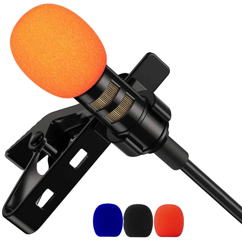 GAM-140 Professional Microfono Solapa Lapel Microphone Clip Microphone Lavalier With CE Certificate