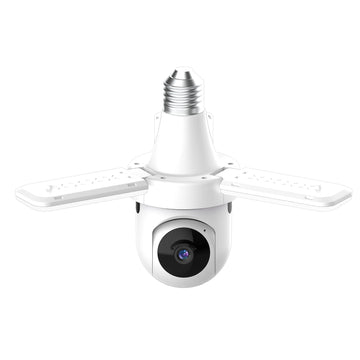 2MP House Indoor 360 Degree Surveil 2.4G 5G WiFi CCTV Bulb Camera Hopeway Wireless Smart Security Light Bulb Camera