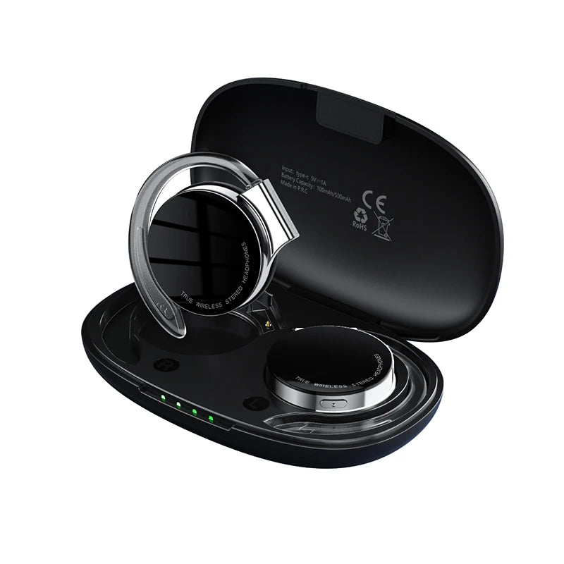 Quiet comfort Sporty Tws Earbuds Hanging-ear Earphone Waterproof Wireless Noise Cancelling Headphones for Big Ears
