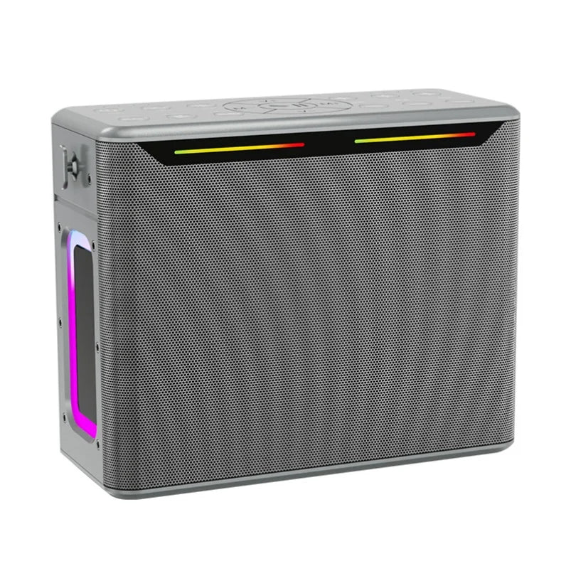 Professional Karaoke Bluetooth Speaker with Microphone Powerful Portable PA System with Subwoofer for Outdoor Party and Home Use