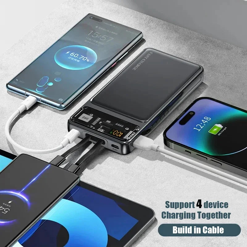 2024 Top Seller Portable Charger 10000/2000mah PD22.5W Power Bank Support Custom Power Banks