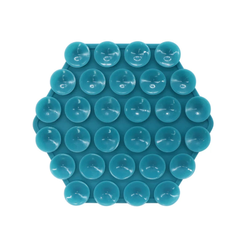 2024 Best-selling  Round Silicone Suction Cup Double-sided Silicone Suction Cup Suitable for Mobile Phone Fixing Devices