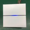 Knx Smart Light Switch for Home Automation Wifi or Mobus Touch Metal Panel for Wall Switches Stylish Design for Modern Home