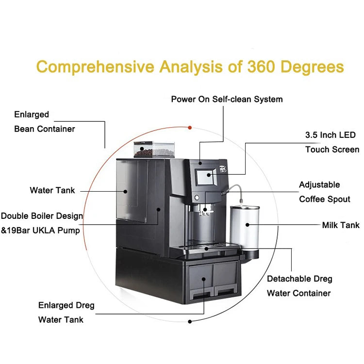 Professional Automatic Espresso Special Coffee Machine Smart Coffee Makers