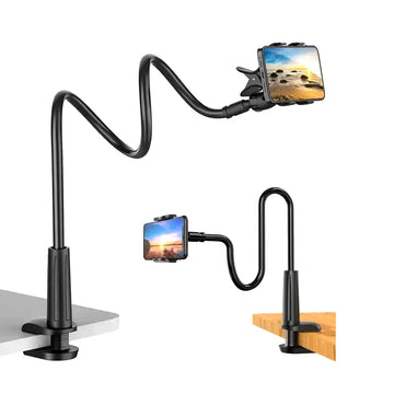 Lazy Goose Neck Long Arm Adjustable Mobile Phone Accessories Mount Clip Bracket Stand Cellphone Holder