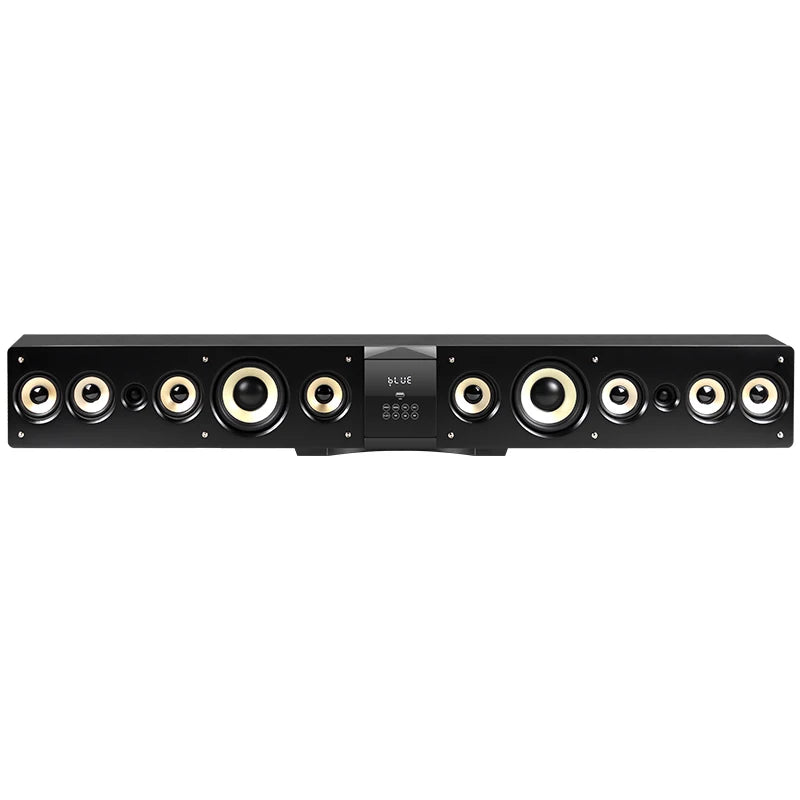 Hyper Sound New Design Wood Surround Sound 5.1ch Home Theater Wireless Soundbar with Built-in Subwoofer 12 Speakers IA-6120KTV