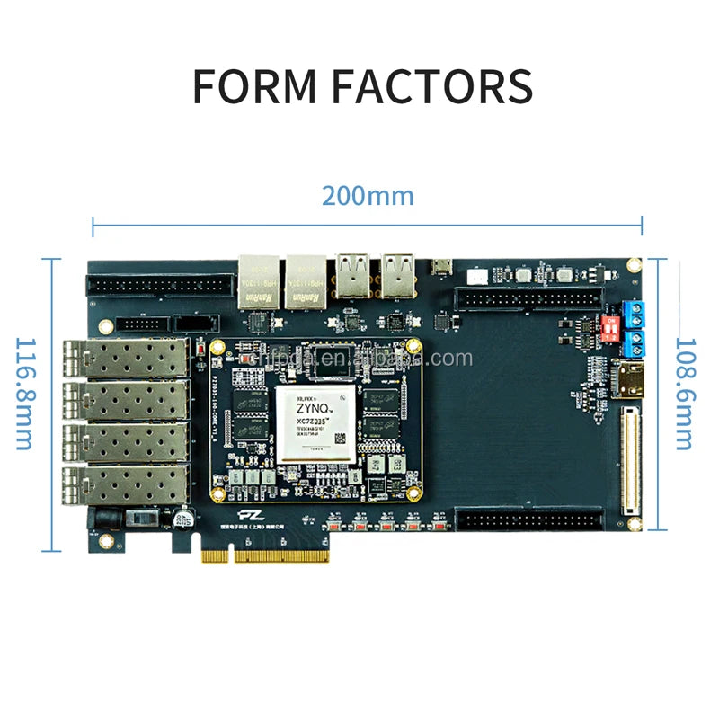 PuZhi PZ7035-KFB 900I Evaluation Kit Xilinx Zynq-7000 SoC XC7Z035 FPGA Development Board PCIe SFP USB ZC706 PCIe SFP USB ZC706
