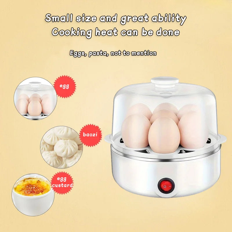 Electric Poacher Egg Boiler Eco-Friendly Silicone Soft-Boiled Egg Maker for Home Kitchen Use Cooking Gadgets for Daily Use