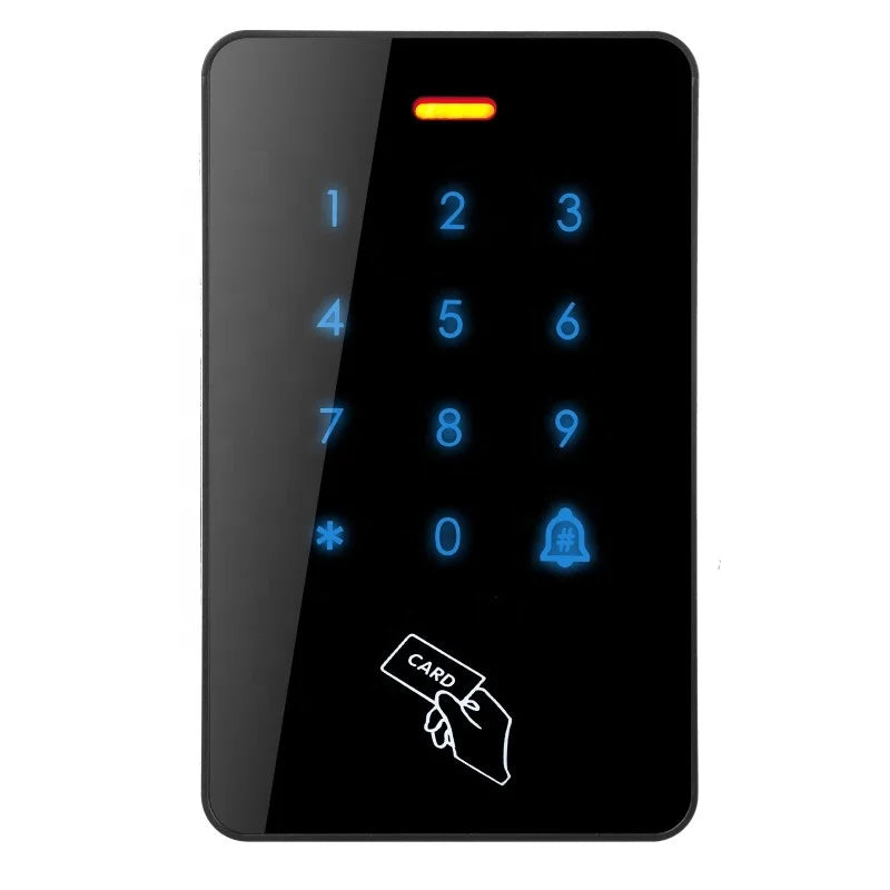 Cheap Price Smart Security Standalone Touch Screen Keypad Door Lock Proximity RFID 125KHZ Card Indoor Access Controller Supplier