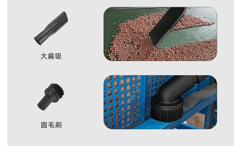 100L  5400w Super Suction Large Capacity Industrial Automatic Dust Cleaning Vacuum Cleaners  Super Suction