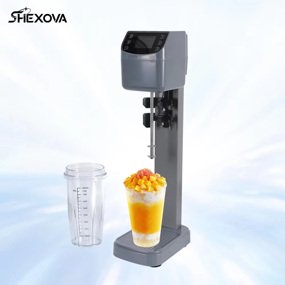 Factory Electric Milk Shake Blender Stainless Steel Single Cup Milk Tea Mixer  300W Ice Cream Smoothie Blender for Shakes