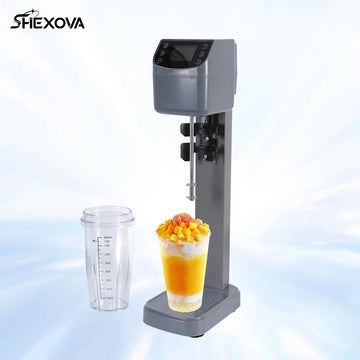 Factory Electric Milk Shake Blender Stainless Steel Single Cup Milk Tea Mixer  300W Ice Cream Smoothie Blender for Shakes