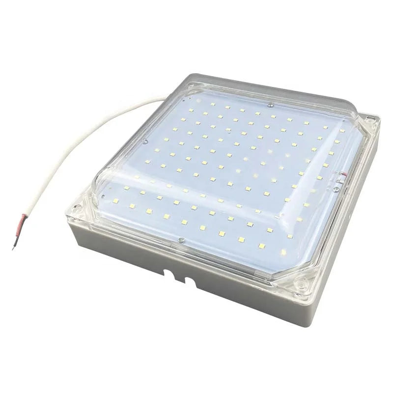 China Factory 20W 25W 30W Square LED Moisture Proof Waterproof LED Cold Storage Room Lamp Lighting Light
