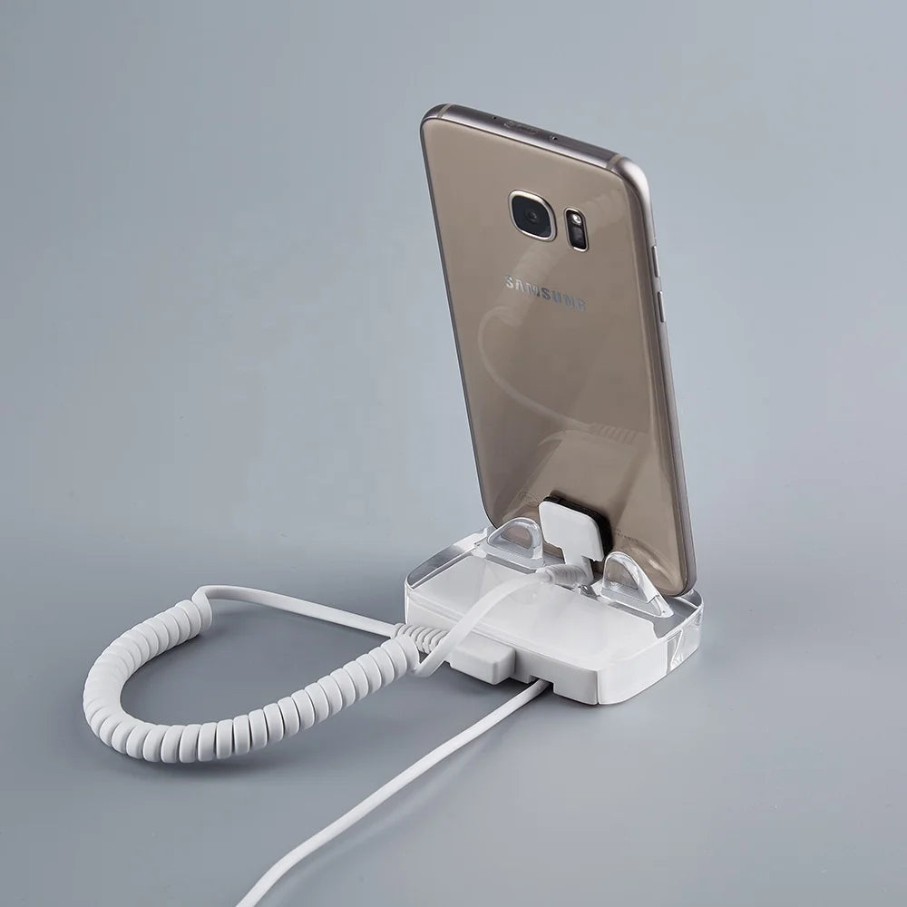 Cell Phone Retail Display Security Stand Mobile Phone Device Anti Theft Alarm Holders for Smartphone