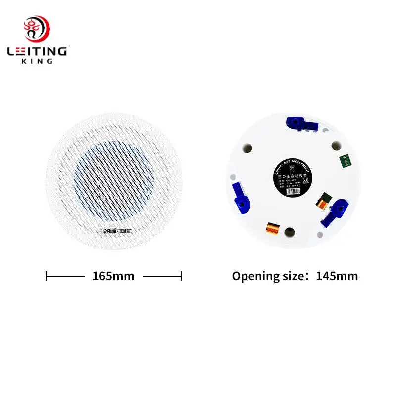 LEITING KING RC-401 Host 4 Inch 15W Ceiling Speaker Wireless Indoor Ceiling Speaker Embedded  Speakers