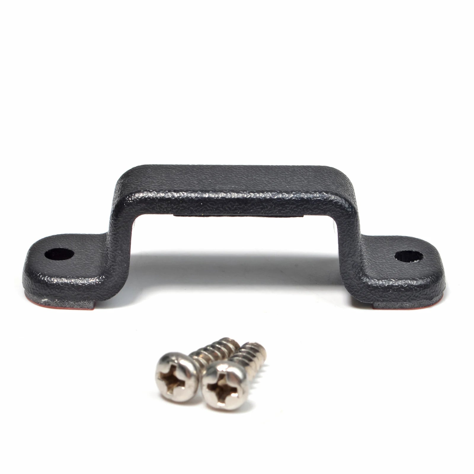 HYS Handheld CB Radio Holder Bracket, Walkie Talkie/ Mic Mount with Screws and Adhesive Back for Baofeng Kenwood Yaesu Etc