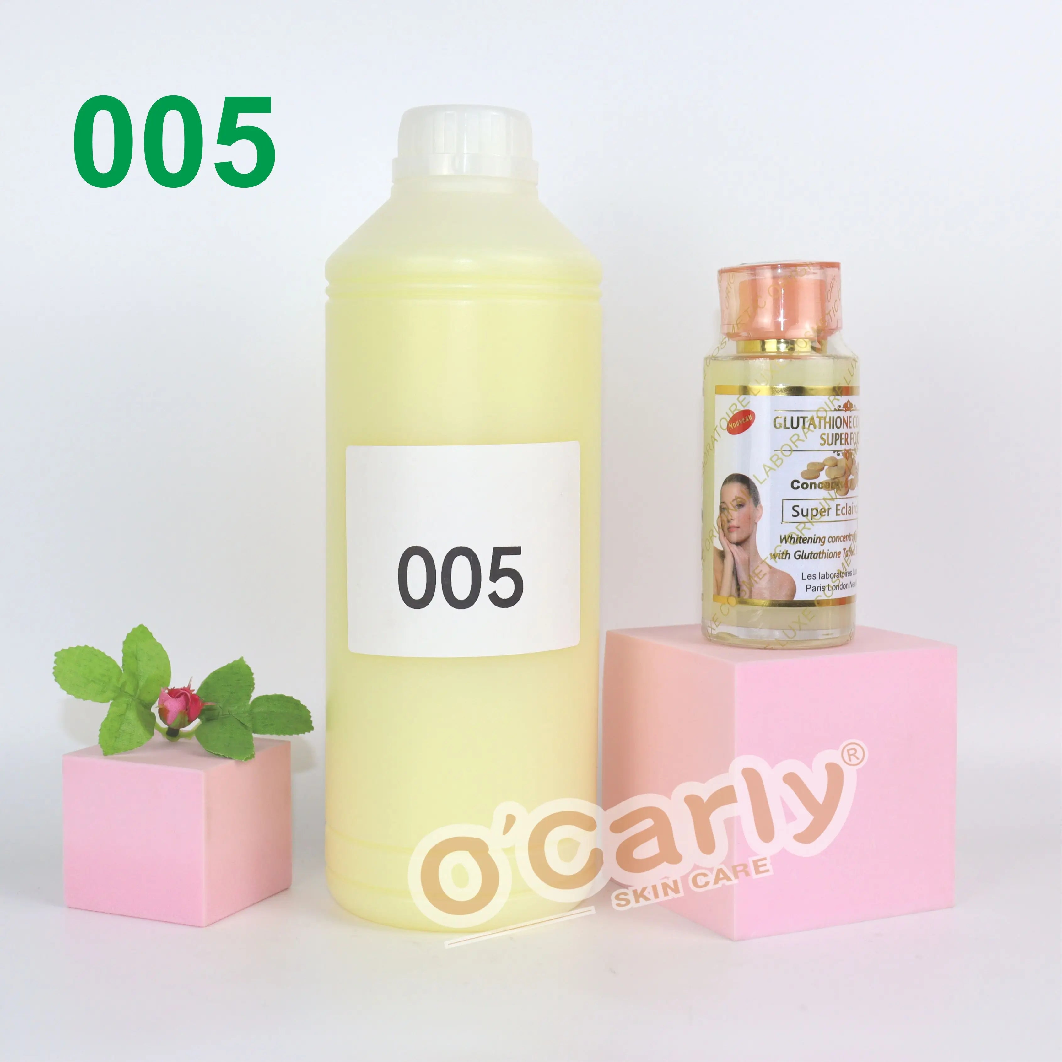 1 Litre Organic Kojic Acid and Collagen Serum Glycerin-Based Face Whitening and Anti-Aging Pore Minimizer for Dark Skin