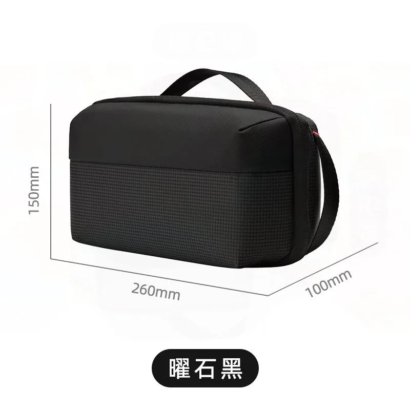 Water-Resistant Portable Tech Pouch Electronic Organizer Travel Case for Airplane Essentials Cable Organizer Bag for On-The-Go