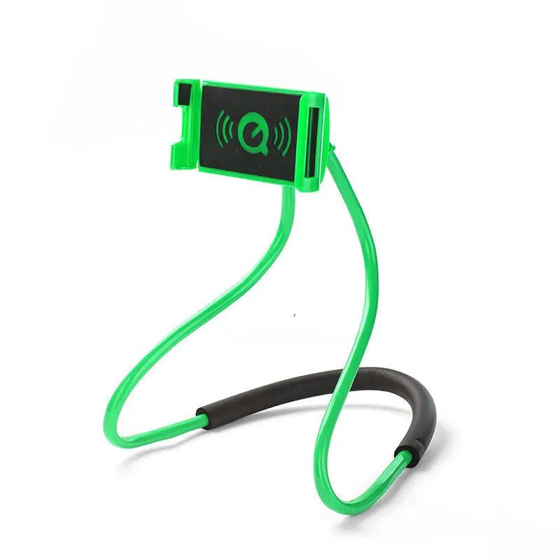 360 Degree Rotation Mobile Phone Holder Universal Lazy Flexible Hang Neck Stand Convenient Access for Mobile Devices