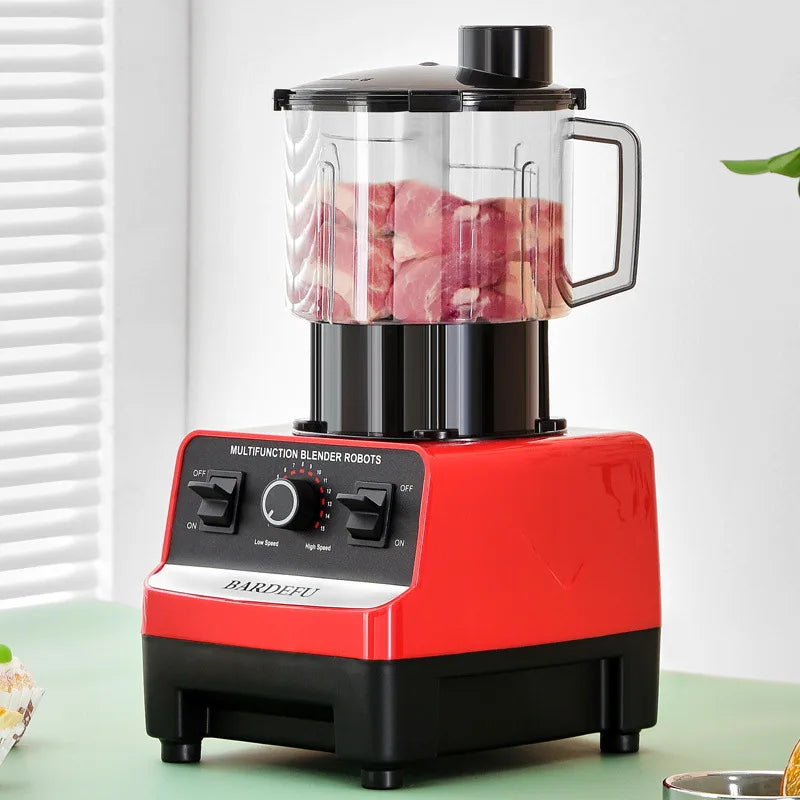 Stock 9500W 2025 Kitchen Commercial Blender 3-in-1 Professional Heavy Duty 2.5L 1.5L 0.5L Stainless Electric Plastic Hotels