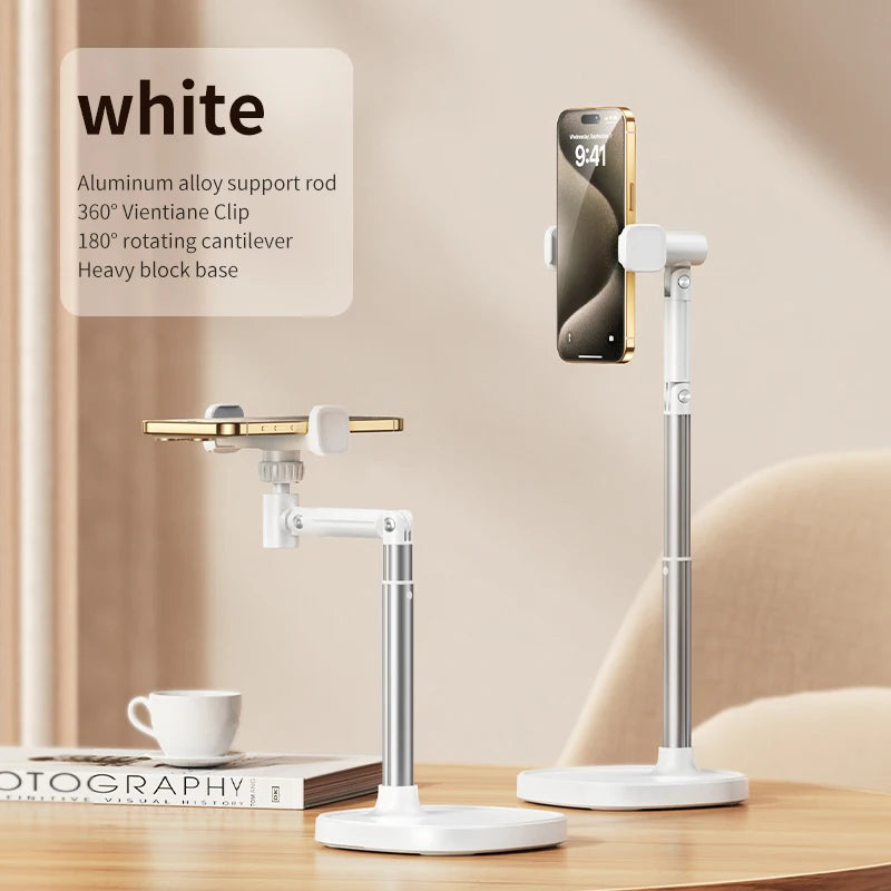 FEIXIANG X66F Ergonomic Flexible Adjustable Height Desktop Holder Aluminium Alloy Pole & Anti-Slip Base 628g for All Devices