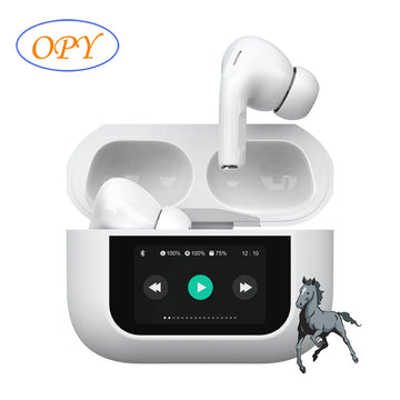 Generic GSM Wired Earphones with Microphone In-Ear Type C Music Hat Headphones JL Chipset Digital Display Battery Indicator