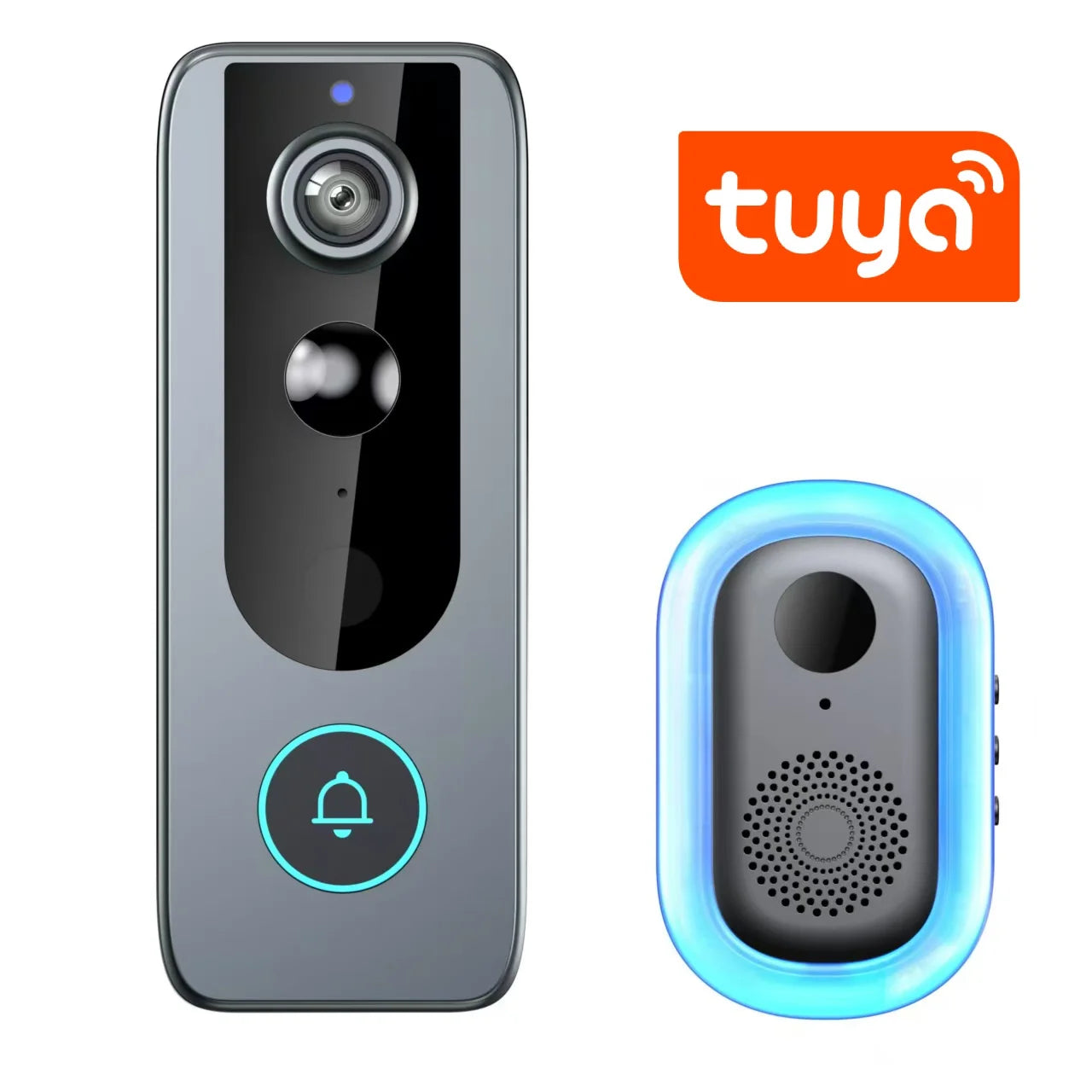 Smart Security Camera Doorbell with Wireless Connectivity for Home Protection