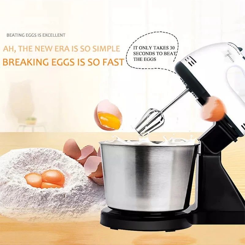 Best-Selling Home Kitchen Electronic Gadgets Practical Plastic Kneading Set Pastry Stand Egg Beater Blender Egg Tools for Home