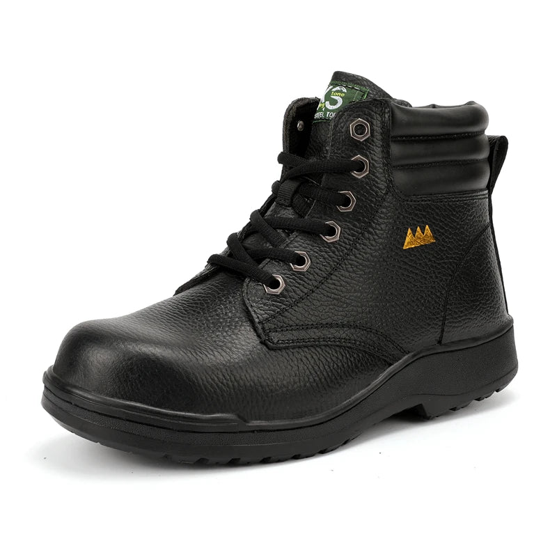 New Model High Quality Wholesale Factory Top Leather Trainer Shoes Men Safety Working Boots for Men Brand S3 Export Low Price 49