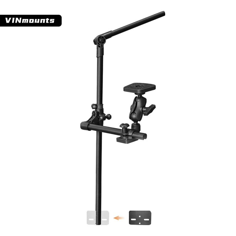 Transducer, Pole Mount Fish Finder Mount for Lowrance,Garmin,Humminbird