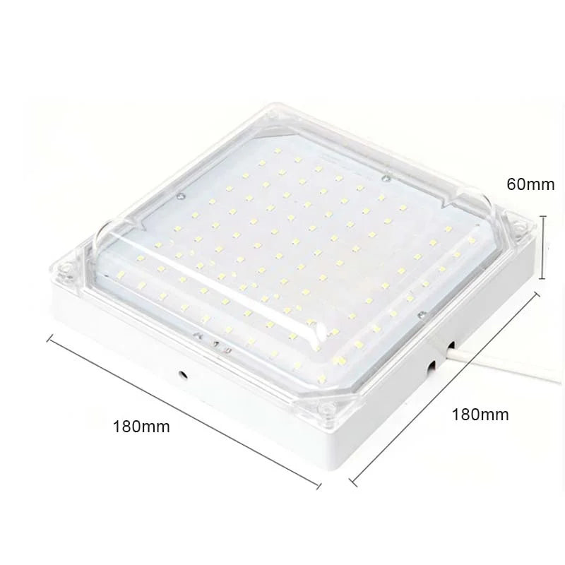 China Factory 20W 25W 30W Square LED Moisture Proof Waterproof LED Cold Storage Room Lamp Lighting Light