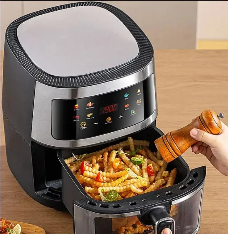 ISolfan China Multifunctional Smart New 6L Electric Digital Oven Cooker Hot Steam Stainless Steel  AIr Fryers Machine for Sale