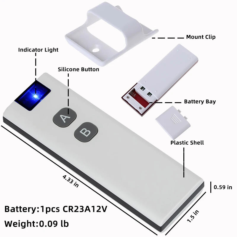 Wireless Remote Control Switch Electrical Outlet Smart EU Wall Socket and 433mhz Transmitter 220V 15A Plug for LED/Light/Lamp