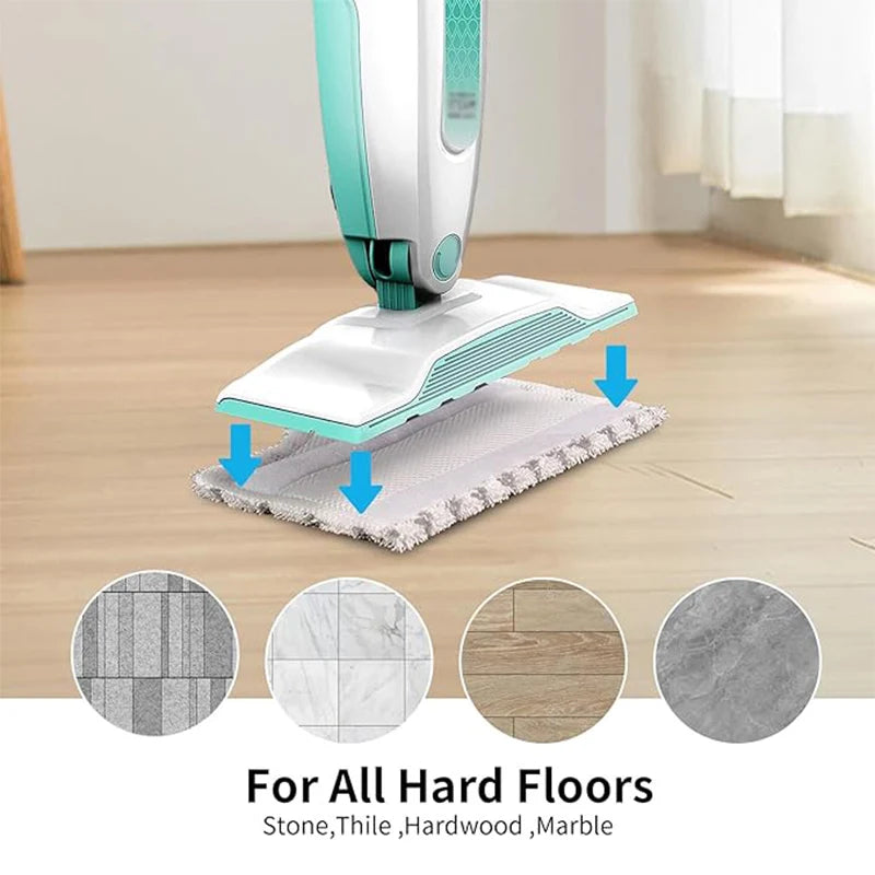 For Shark S1000 S1000A S1000C S1000WM  Steam Mop Pads Washable Replacement  Mop Pads accessories Applicable with All Hard Floors