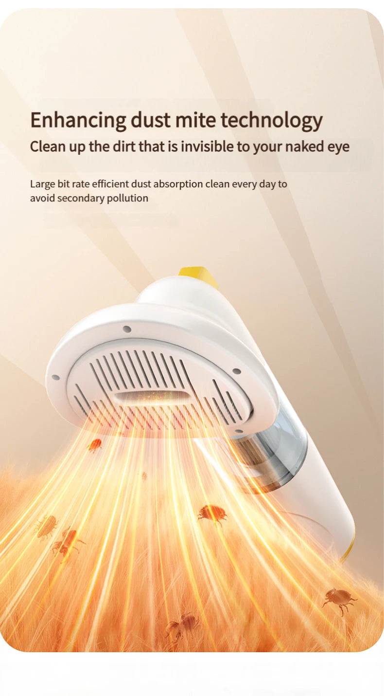 Multifunctional pet vacuum cleaner with advanced cyclonic technology for long lasting suction and pet hair removal