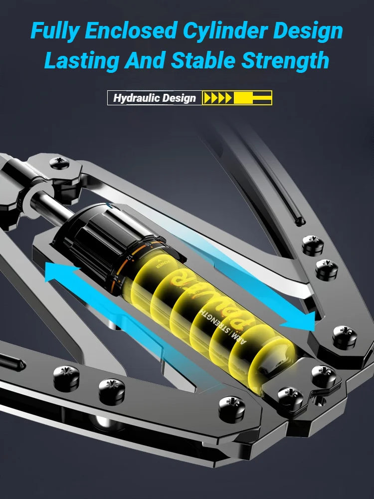 Adjustable 10-200Kg Hydraulic Power, Home Chest Amplifiers, Forearm Exerciser, Expander For Arm, Biceps,Abdomen, Strength